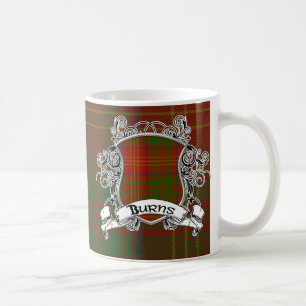 Caneca De Café Protetor do Tartan das queimaduras