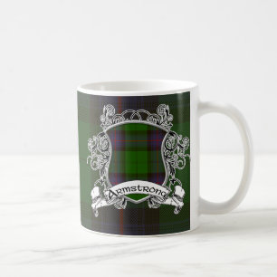 Caneca De Café Protetor do Tartan de Armstrong