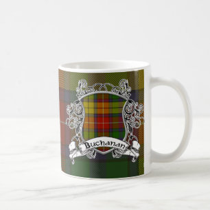 Caneca De Café Protetor do Tartan de Buchanan