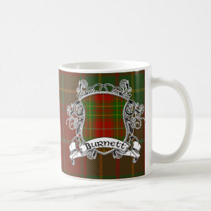 Caneca De Café Protetor do Tartan de Burnett