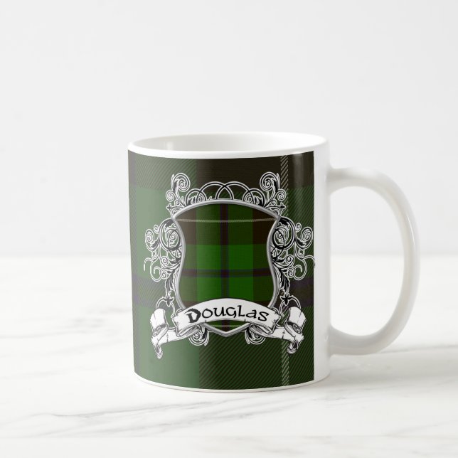 Caneca De Café Protetor do Tartan de Douglas (Direita)