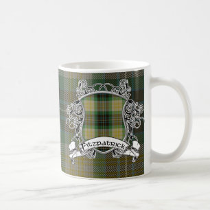 Caneca De Café Protetor do Tartan de Fitzpatrick