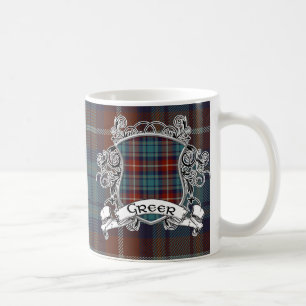 Caneca De Café Protetor do Tartan de Greer