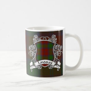 Caneca De Café Protetor do Tartan de Lindsay