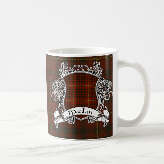 Caneca De Café Protetor do Tartan de MacIan (Direita)
