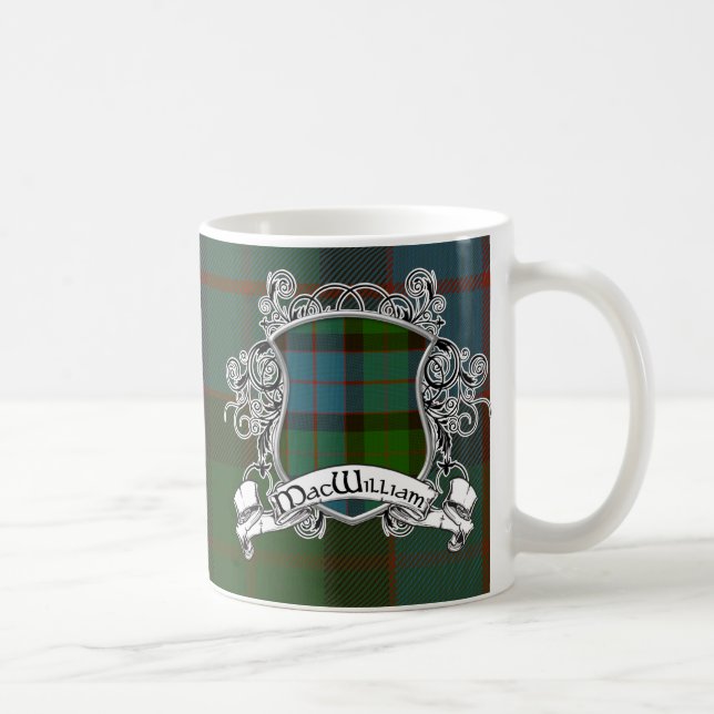 Caneca De Café Protetor do Tartan de MacWilliam (Direita)