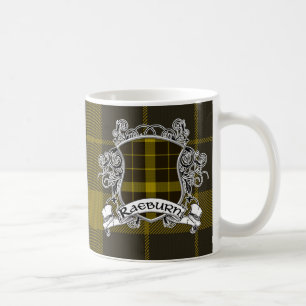 Caneca De Café Protetor do Tartan de Raeburn