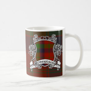 Caneca De Café Protetor do Tartan de Robertson