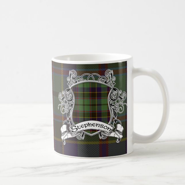 Caneca De Café Protetor do Tartan de Stephenson (Direita)