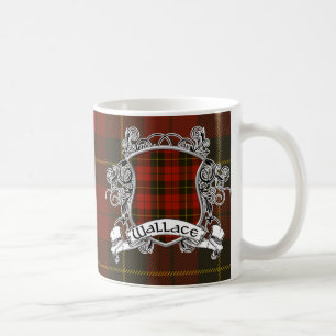 Caneca De Café Protetor do Tartan de Wallace