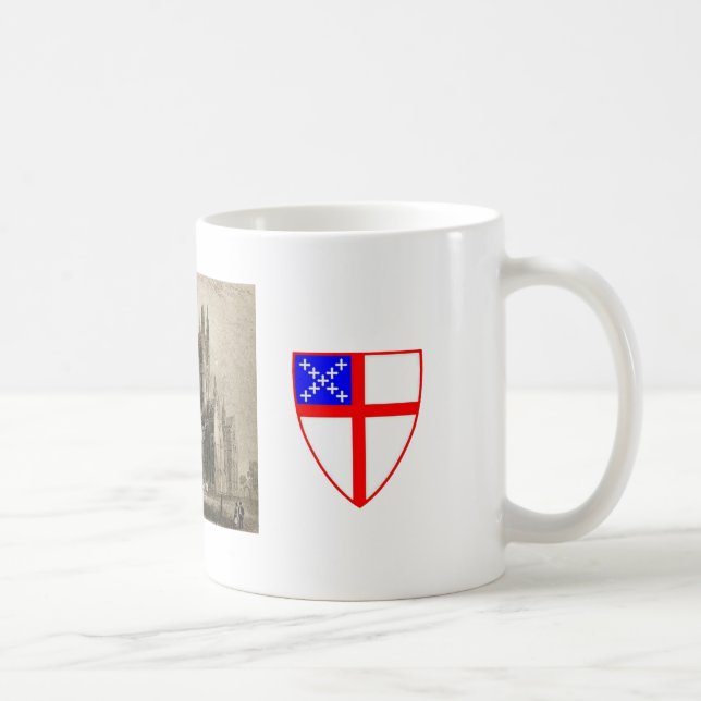 Caneca De Café Protetor episcopal (Direita)