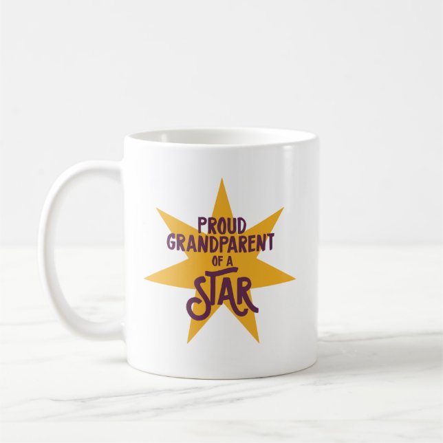 Caneca De Café Proud Grandparent (Esquerda)