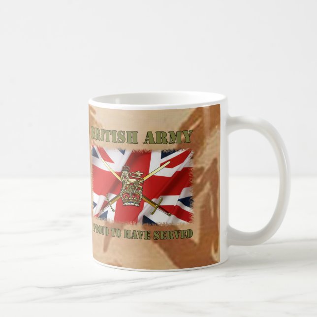 Caneca De Café Proud to UK have served ...... (Direita)
