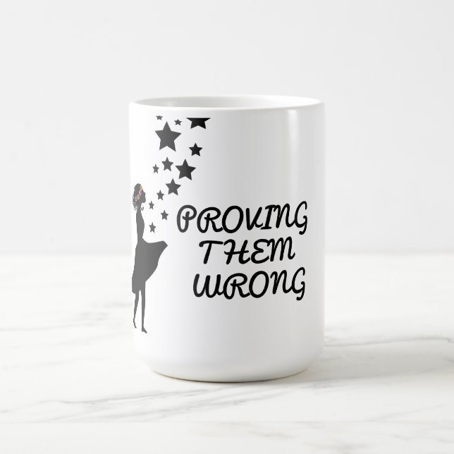 Caneca De Café Prova de que estão errados (Centro)