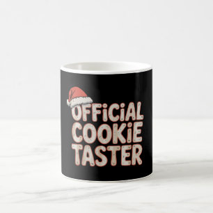 Caneca De Café Provador de Biscoitos Oficial Natal Papai Noel Fam