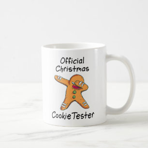 Caneca De Café Provador oficial de biscoitos de Natal