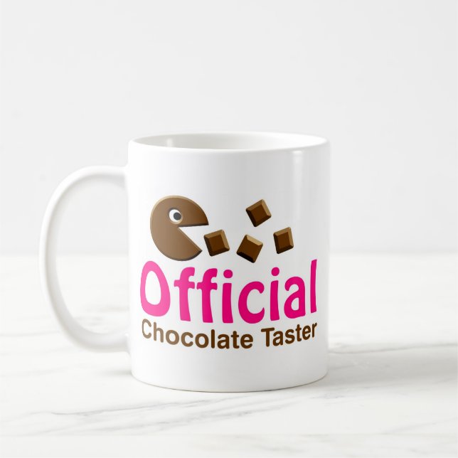 Caneca De Café Provador Oficial de Chocolate (Esquerda)