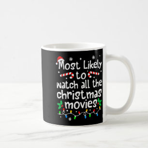 Caneca De Café Provavelmente Assistir a Todos os Filmes de Natal