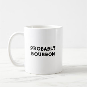 Caneca De Café Provavelmente Bourbon