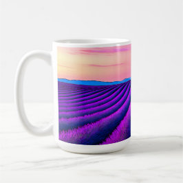 Caneca De Café Provence Lavanda Bliss