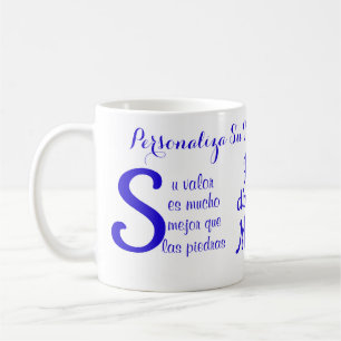 Caneca De Café Provérbios 31:10 Mulher Muito Acima Esp