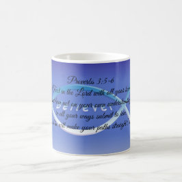 Caneca De Café Provérbios 3:5-6