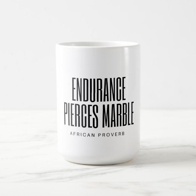 Caneca De Café Proverbo Africano (Centro)