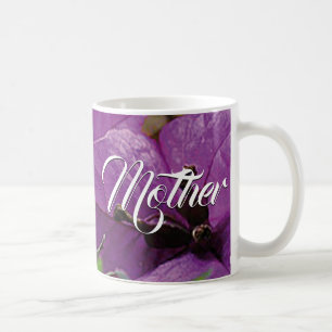 Caneca De Café Proverbs Cristão dia de as mães 31 Floral Roxo