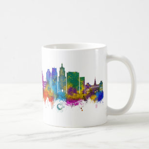 Caneca De Café Providence Rhode Island Skyline