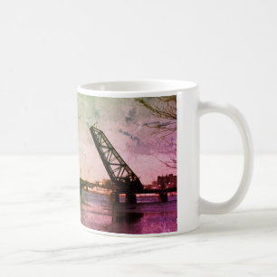 Caneca De Café Providence, RI 'Stuck-Up Bridge'
