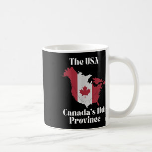 Caneca De Café Província 11 das Canadas dos Estados Unidos