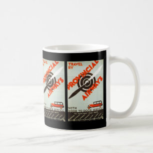 Caneca De Café Provincial Airways