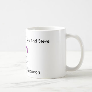 Caneca De Café prumo steve e shannon, Steve, Bob, e Shannon,…
