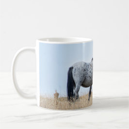 Caneca De Café Pryor Mountain Wild Stallion and Foal Coffee Mug