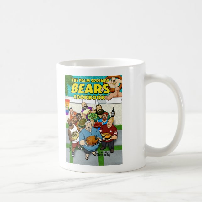 Caneca De Café PS Cookbook Bears Café Mug (Direita)