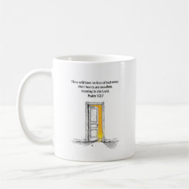 Caneca De Café Psalm 112:7 Bible Verse Christian Gift Mug