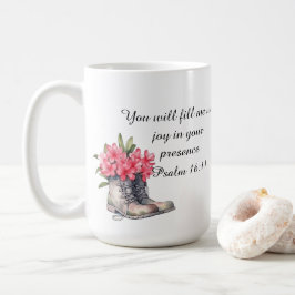Caneca De Café Psalm 16:11