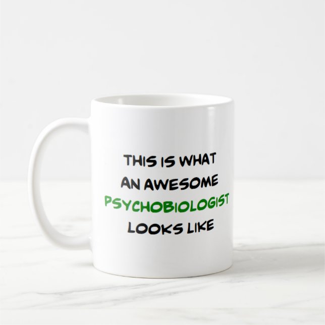 Caneca De Café psicobiologista, incrível (Esquerda)