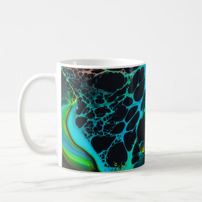 Caneca De Café Psicodélico (Esquerda)