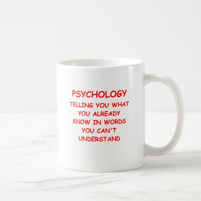 Caneca De Café psicologia (Direita)