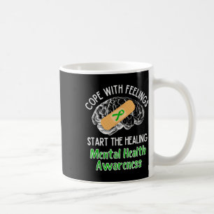 Caneca De Café Psicologia com Terapia de Sensibilização para a Sa