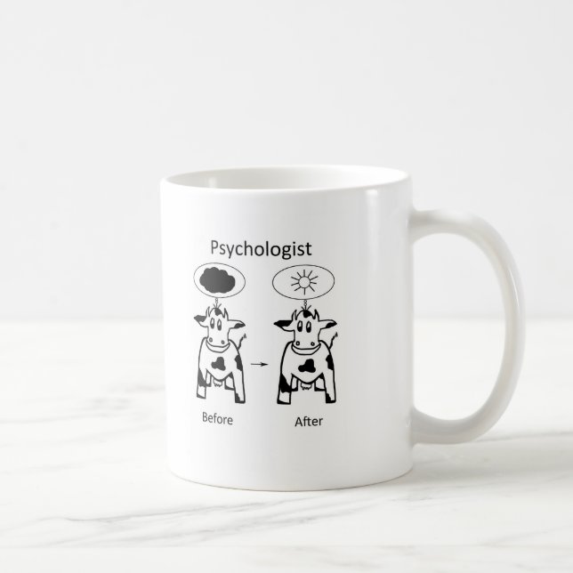 Caneca De Café Psicólogo Caofline (Direita)