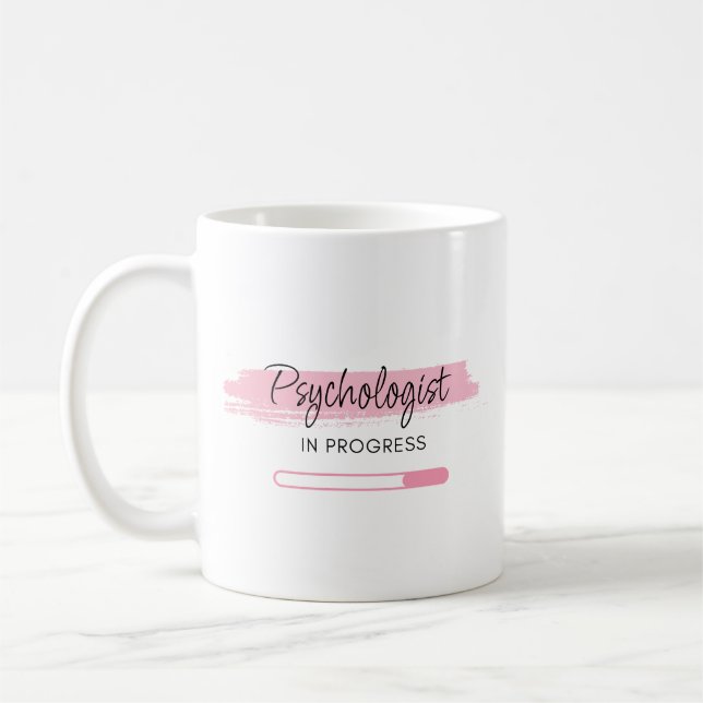 Caneca De Café Psicólogo Em Formação – Personalizado (Esquerda)