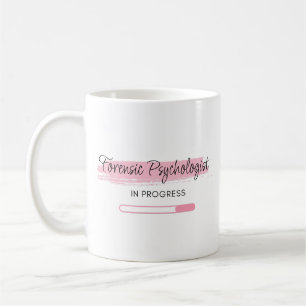 Caneca De Café Psicólogo Forense Em Formação – Personalizado