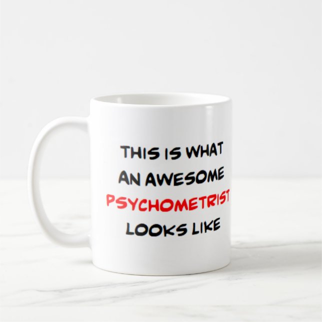 Caneca De Café psicometria, incrível (Esquerda)