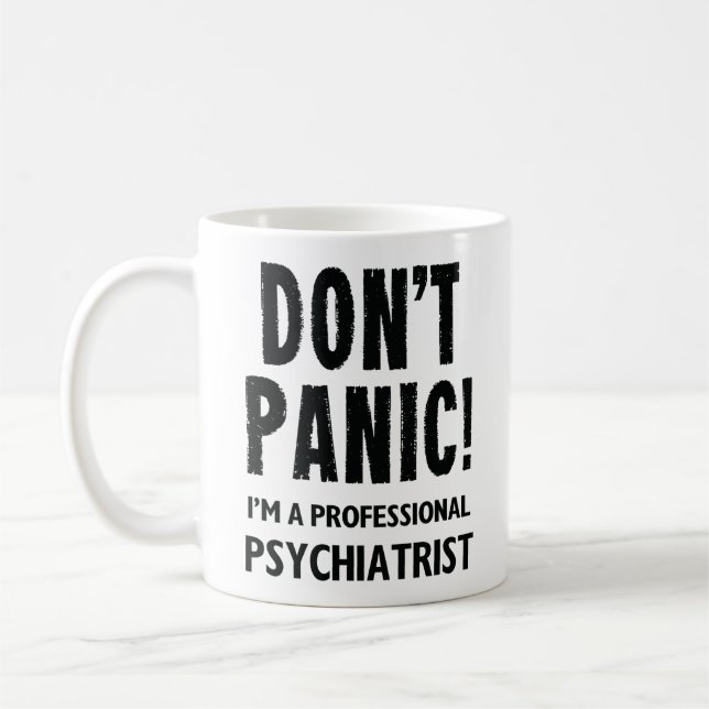 Caneca De Café Psiquiatra (Esquerda)