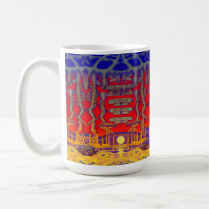Caneca De Café Psychedelic Dreamland