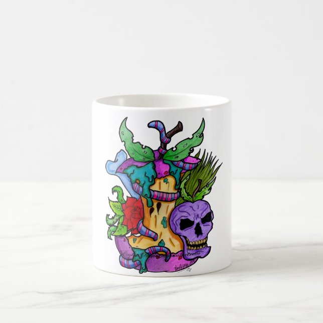 Caneca De Café Psyko-Daizie Poison Apple Mug (Centro)