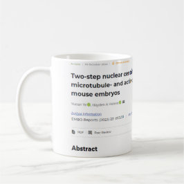 Caneca De Café Publicação de um documento de pesquisa sobre o caf