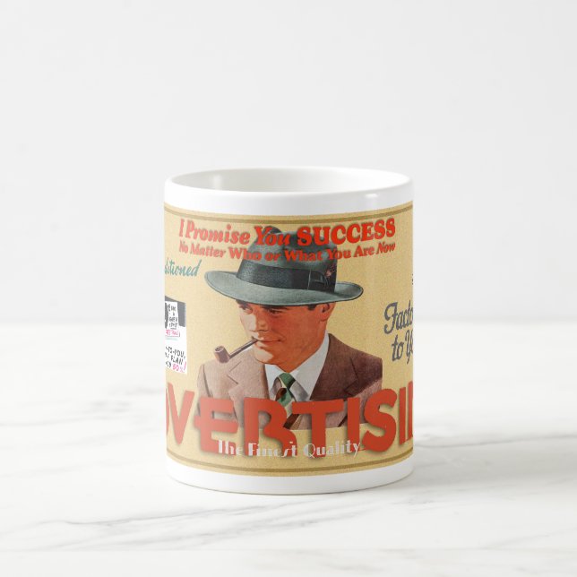 CANECA DE CAFÉ PUBLICIDADE RETRO (Centro)